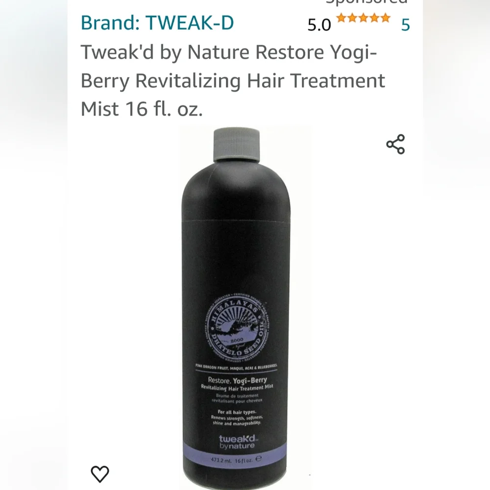 Tweak'd by Nature Restore Revitalizer Treatment